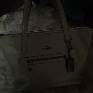 Green Coach bag
